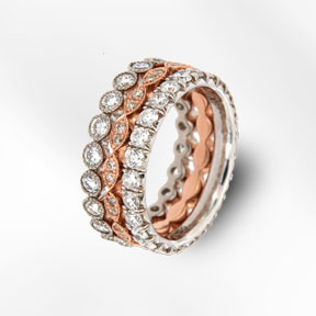 Diamond Eternity Rings and Stacking Rings | The Art of Jewels
